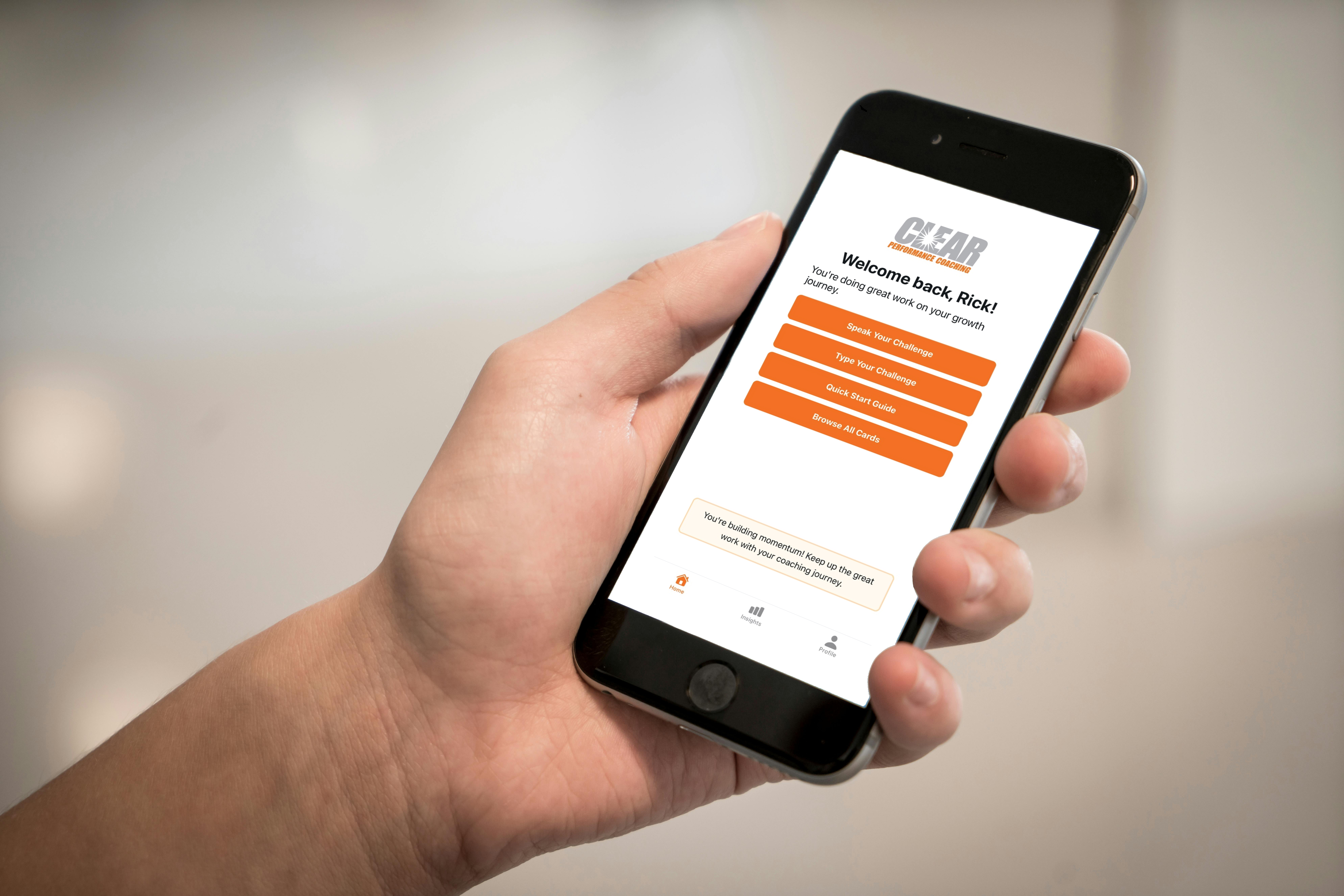 CLEAR Coaching App