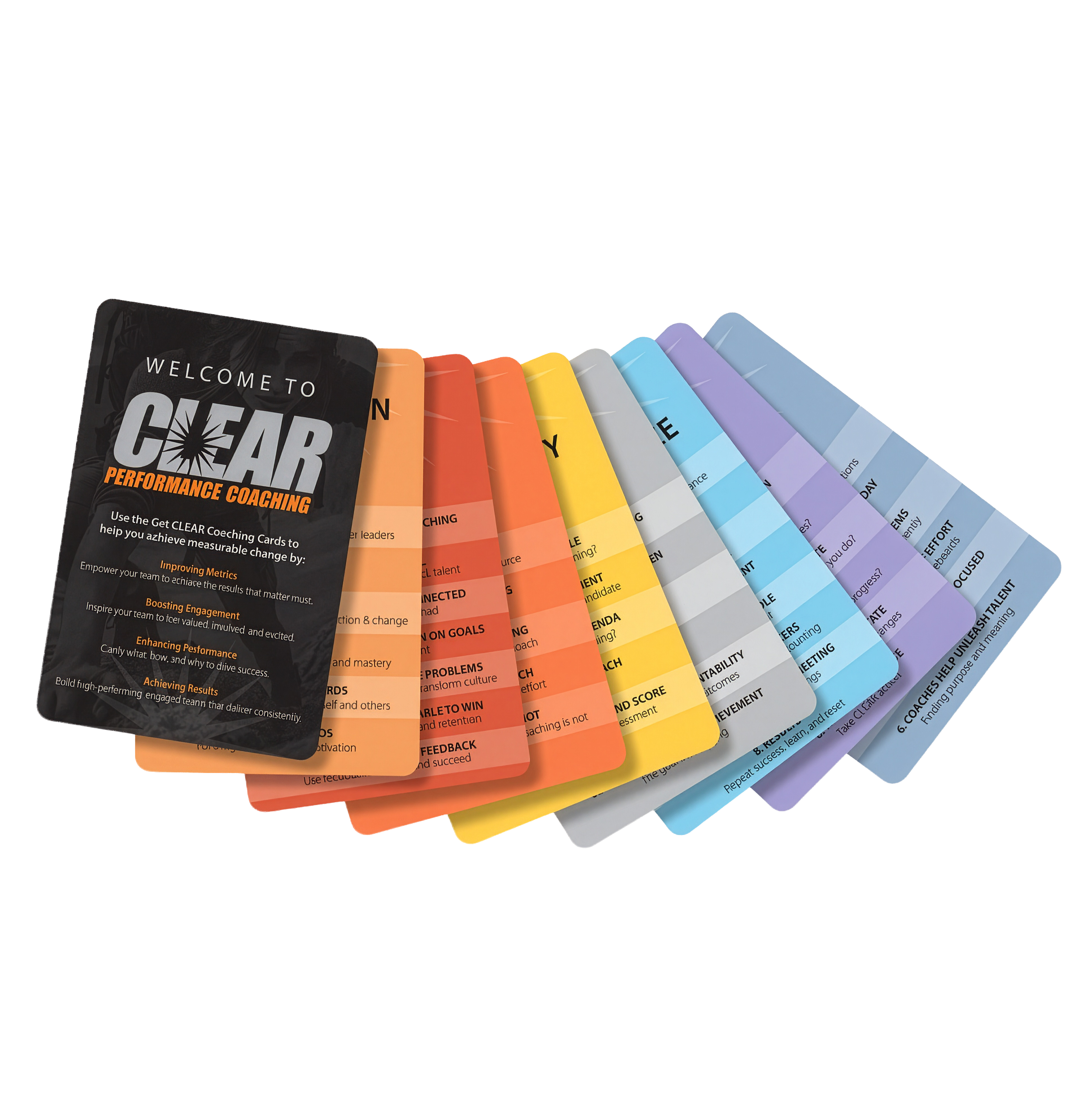 58 CLEAR Coaching Cards